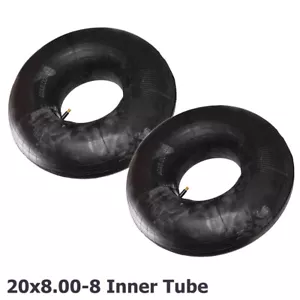 2 piezas 20X8.00-8 tubos interiores 20X8.0-8 neumático cortacésped 20X8X8, 20/8.00-8, 20/8.0-8 - Imagen 1 de 6