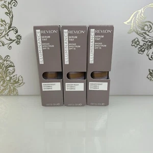 Revlon Illuminance Serum Tint Color: Warm Caramel 417 Size: 0.94 oz Lot Of 3 - Picture 1 of 14