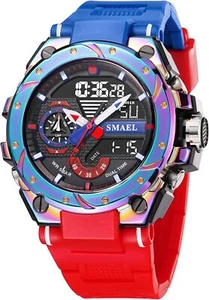 Watch Outdoor Sports Military Kxaito Men's Watches LED Alarm Stopwatch - Picture 1 of 4