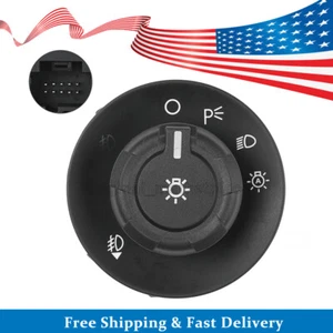 9L3Z-11654-CA Headlight Fog Light Control Switch For Ford F-150 F-250 F-350 F450 - Picture 1 of 5