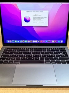 APPLE MACBOOK PRO 13" - A1708 - i5 - 2Ghz - 8Go - SSD 256GO - Photo 1/15