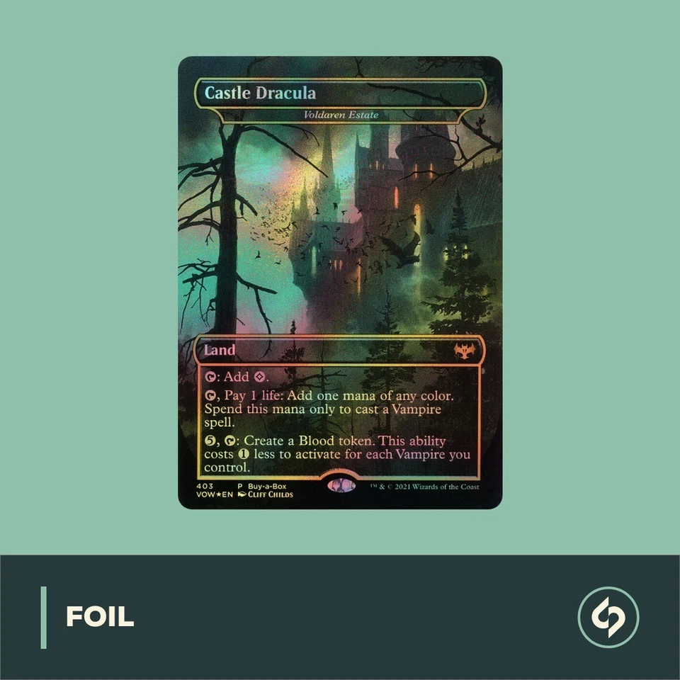 MTG | Castle Dracula | EXTENDED | FOIL | INNISTRAD CRIMSON VOW | NM | EN - Bild 1 von 1