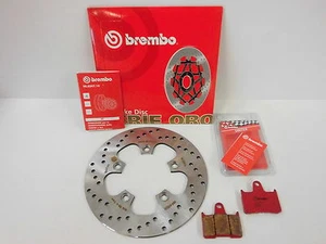 Disco de freno Brembo freno trasero + pastillas de freno Sinter Suzuki GSXR 600 750 1000 - Imagen 1 de 1