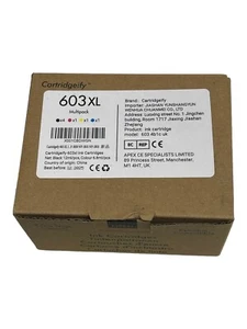 4x Cartrideify 603 XL (schwarz) Tintenpatronen - Bild 1 von 4