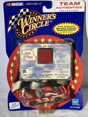 Winner’s Circle Dale Earnhardt #3 Monte Carlo Diecast Race Used Sheet Metal A2 - Image 1 of 4