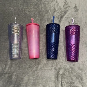 4x STARBUCKS LOT 24oz TUMBLERS LID & STROHHALM - Bild 1 von 6