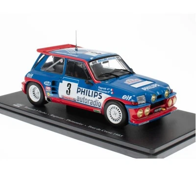 1:24 Renault 5 Turbo Ragnotti Rally Tour Corse 1985 Ixo Salvat Diecast - Immagine 1 di 2