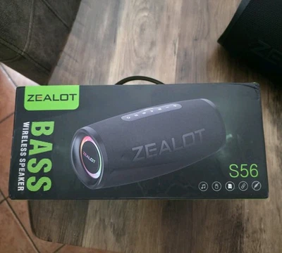 Zealot S56 40W, IPX6 Wasserdicht, Bluetooth, USB/TF/Aux Eingänge - Bild 1 von 4