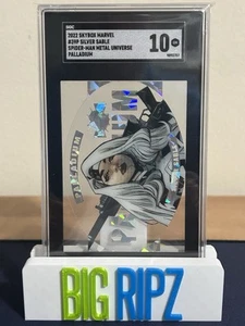 Silver Sable 2022 Skybox Marvel Spider-Man Metal Universe Palladium | SGC 10 - Imagen 1 de 2