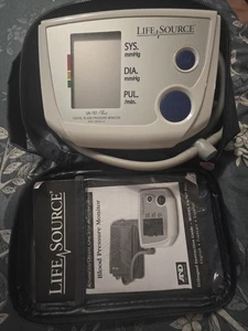 LifeSource UA-767 Plus Digital Blood Pressure Testing Device With Cuff And Bag - Picture 1 of 2