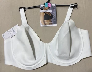 M&S BODY INVINCIBLE SMOOTHING FULLCUP 360 Stretch FLEXIFIT BRA IN WHITE 36F - Picture 1 of 11