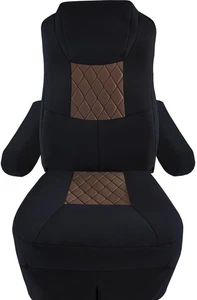 Cubiertas de asiento personalizadas para autocaravana autocaravana cámper se adaptan a Forest River Georgetown 328TS 2016 - Imagen 1 de 18