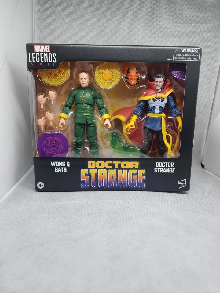 Nuevas figuras Marvel Legends Doctor Strange Wong & Bats 2024 nuevas Hasbro  Foto 1 de 4