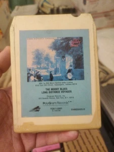 The Moody Blues (8 Track) Long Distance Voyager PolyGram 1981 Tested TC812901 - Foto 1 di 4