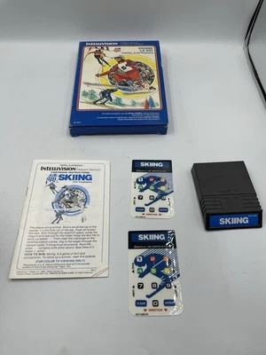Skiing (Intellivision, 1980) With Manual & Overlays Tested - Image 1 of 4