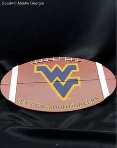 West Virginia Mountaineers Football Wall Sign - Bild 1 von 6