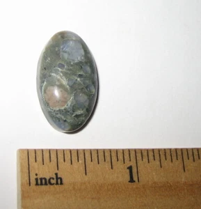 23x13mm PULIDO A MANO NATURAL QUE SERA ÓPALO FELDESPATO PIEDRA OVALADA CABUJÓN BRASIL - Imagen 1 de 5