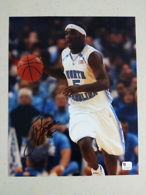 Foto firmada por Ty LAWSON 8x10 automática UNC North Carolina Tarheels baloncesto certificado de autenticidad Wb Foto 1 de 2