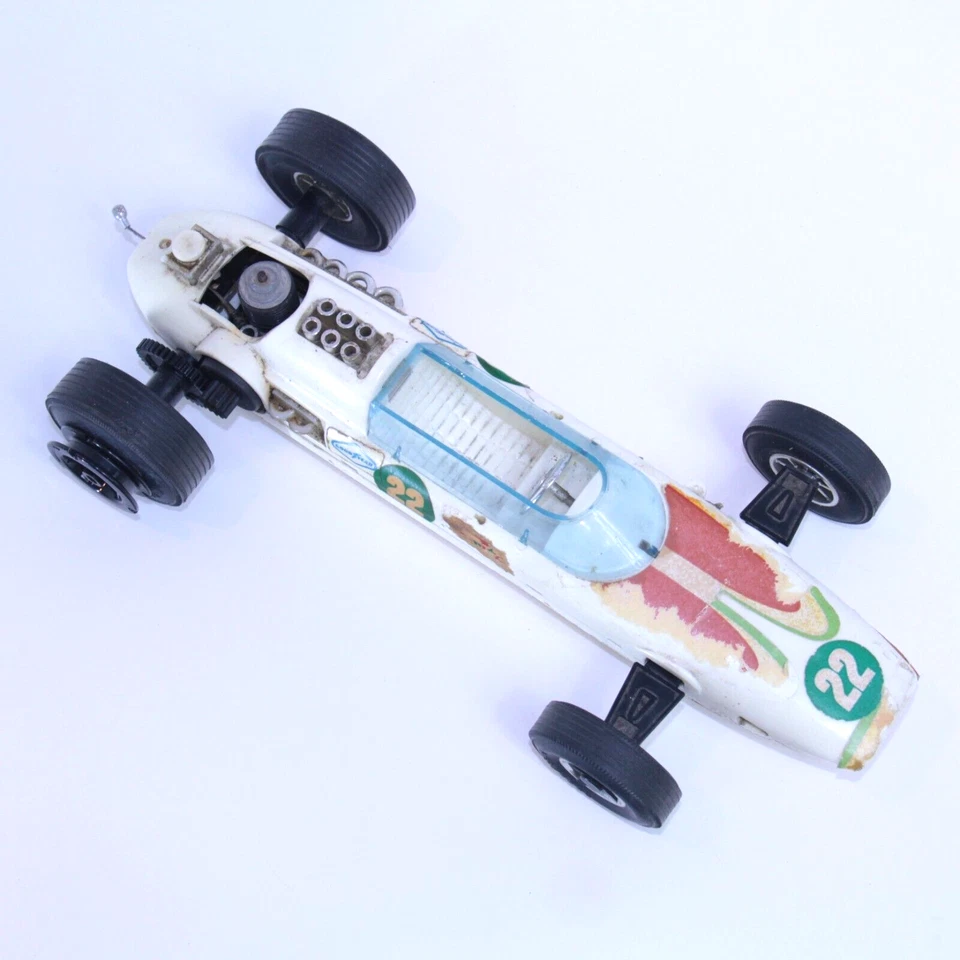 Modelo de coche de carreras Indy vintage TESTORS Sprite 22 Gas Tether - tiene compresión Foto 1 de 4