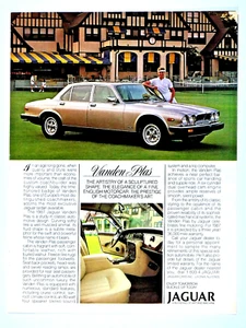 1987 Jaguar Vanden Plas Coachmaker's Art Vintage Original Print Ad 8.5 x 11" - Picture 1 of 6