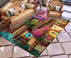 3D Encanto Isabela Floor Carpet Mat Door Rug Bedroom Living Room Anti-Slip Gifts
