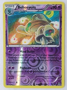 Tarjeta Pokémon REVERSE Beheeyem 74/162 LP / VLP - XY Breakthrough Tomokazu Komiya - Imagen 1 de 3