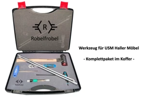 Werkzeug für USM Haller Möbel - Komplettpaket- im Koffer - Bild 1 von 4