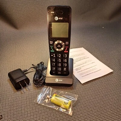 Auricular de teléfono AT&T CL83519 de repuesto con base remota y batería nueva Foto 1 de 4
