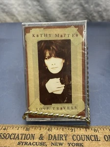 New Sealed Kathy Mattea - Love Travels Cassette Tape (1997) Country - Picture 1 of 3