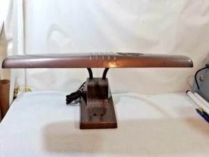 Vtg Dazor 1000 Mid Century Industrial Style Desk Lamp Light Adjustable TESTED - Picture 1 of 10