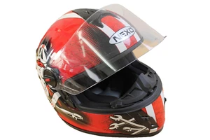 Motorradhelm NEXO Model FF392 rot M500 gr M gebraucht - Bild 1 von 6