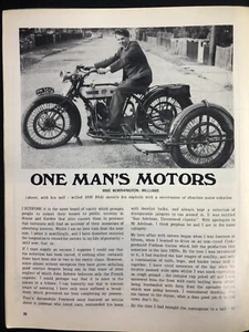 Michael Worthington Williams MBE RIP - Original Early Publication - Narbath - Bild 1 von 1