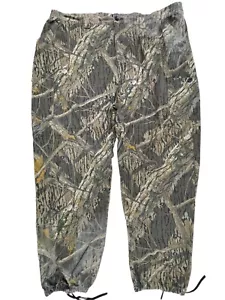 Vintage Mossy Oak Shadow Branch Cargo Camo Pants Mens 46x32 Hunting - Picture 1 of 9