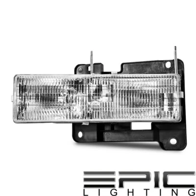 Lâmpada de cabeça para 1992-1999 CHEVY GMC SUBURBAN C1500 K1500 lado direito do passageiro destro - Imagem 1 de 2