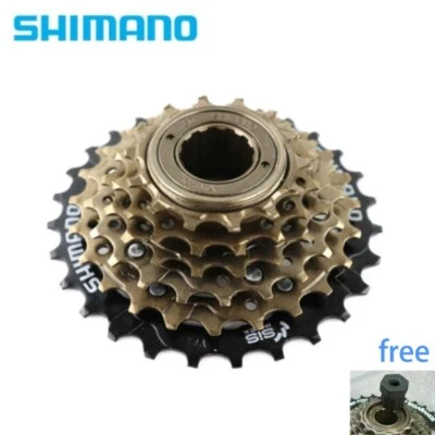 Shimano MF TZ500 6 Speed 14-28T Cassette Freewheel Index Screw On Bike Sparts - Image 1 of 4