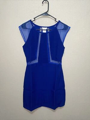 Esley Dress Shift Brick blue Sleeveless SMALL NEW - Image 1 of 4