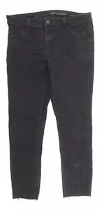 Oasis Womens Black Cotton Blend Straight Jeans Size 14 L26 - Picture 1 of 10