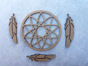 CORTE LÁSER - MANDALA ATRAPASUEÑOS - VARIOS TAMAÑOS - Imagen 1 de 8