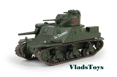 Eaglemoss 1:72 Russian M3 Lee "For Stalin" Tank Soviet Army, USSR R0062 - Image 1 of 3