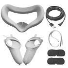 Eye Face Lens Cover Set Facial Pad Sweat Proof Compatible With Oculus swyXv