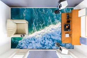 3D Sea Foam G4659 Floor WallPaper Murals Wall Print Decal AJ Coco 2024 - Picture 1 of 5