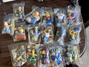 The Simpsons Movie Burger King Toys complete set, Lot of 16 - Picture 1 of 2