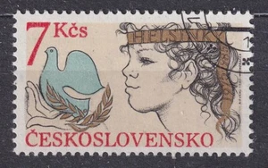 CZECHOSLOVAKIA 1985 SC#2567a. USED stamp, Helsinki Conference on European Sec. - Picture 1 of 1