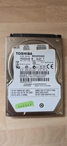 TOSHIBA 2.5" 500gb LAPTOP HARD DRIVE - Picture 1 of 2