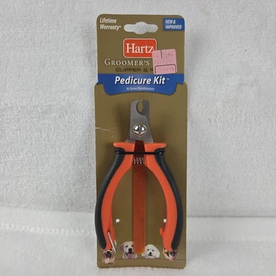 Hartz Groomer’s Clipper & File Pedicura Kit para Perros – Nuevo en Tarjeta Foto 1 de 4