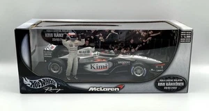 Hotwheels 1/18 F1 McLaren Mercedes Kimi Raikkonen Malasia 2003 sin abrir - Imagen 1 de 9