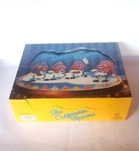 🟢  THE CALIFORNIA RAISINS ESPOSITORE  NEGOZIO  CON 24 PERSONAGGI 3D - Foto 1 di 7