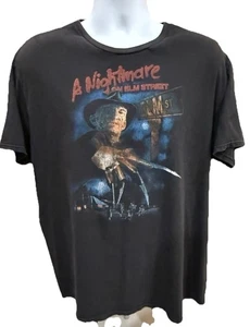Camiseta de la película Pesadilla en Elm Street - Camisa de terror negra XL - Freddy Krueger - Imagen 1 de 6