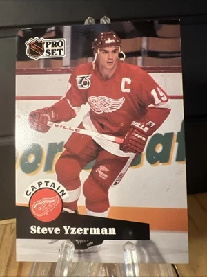 Juego profesional Steve Yzerman #571 1991 - Detroit Red Wings Foto 1 de 2