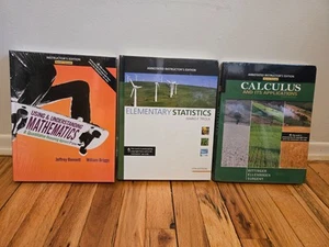 New Lot 5 Factory Sealed College Level Mathematics Textbooks Calculus READ BELOW - Imagen 1 de 1